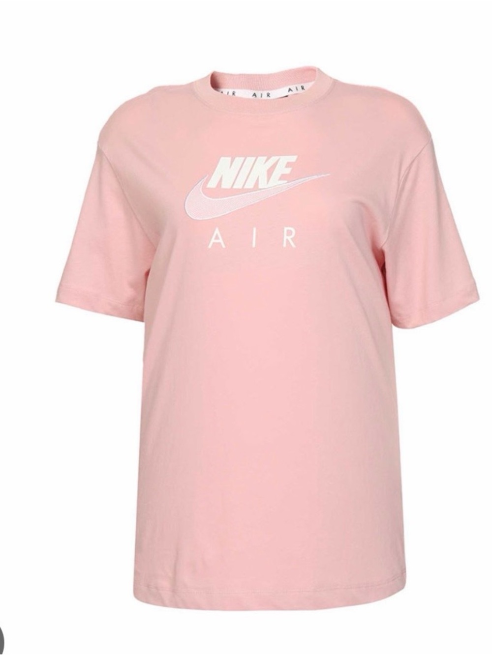Nike Pink Air Logo Short Sleeve Tee